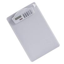 Multifunctional Clipboard with Binder Calculator Writing Pad Pen Slot & Scale for A4 Paper File Suitable for Student balta