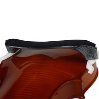 IRIN Violin Shoulder Rest for 4 4 and 3 4 Violins with Adjustable Feet Thick Foam Pad Suitable for Different Neck Black & White