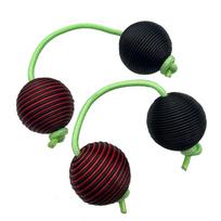 Aslatuas Rhythmic Globe, Music Eggs Shaker Rattle Double Gourd Asalato Fingertip Drum Globe, African Shaker Rattle Set