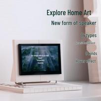 Floating Lyric Bluetooth Speaker with Smart Display CN plug (adapter included)