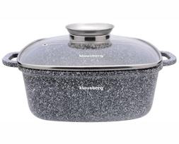 Garnek z powłoką marmurową 4.4L 24cm KLAUSBERG KB-7530