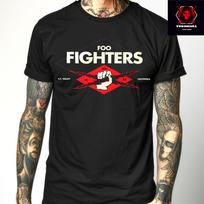 26 Foo Fighters Metalinis Roko Grupės Logotipas Marškinėliai Unisex Medvilniniai T-SHIRT S-3XL Unisex Marškinėliai XXXXL