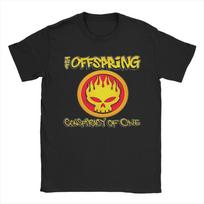 The Offspring Music T Shirts for Men Women Cotton Novelty TShirts O Neck Tee Shirt Short Sleeve Clothes New Arrival S