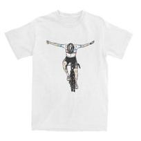 Mens Tadej Pogy Cycling Pogi Team  TShirts Cotton Tees Summer TourDe France ShortSleeved T Shirt ONeck Tee Shirt S