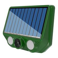 Saulės energija veikiantis ultragarsinis gyvūnų atbaidytojas su judesio jutikliu, elnių atbaidymo prietaisas, vandeniui atsparus voverių atbaidytojas kiemui, ūkiui, laukui gray