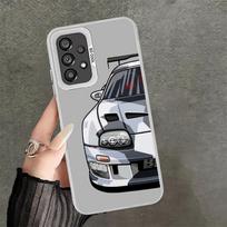 Paprastas japoniškų sportinių automobilių raštas Atsparus smūgiams telefono dėklas, skirtas Samsung A17 A16 A15 A14 A37 A57 A36 A56 A26 A35 A55 A25 A34 A54 A2 Samsung A56