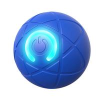 Automatic Rolling Ball Smart Jumping Ball Electric Automatic Moving and Rolling Dogs Toy for Small Medium Large Dog mėlyna