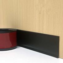 1PC 39/118.1in Flexible Baseboard Molding Trim, 4 Inch Self-Adhesive Vinyl Wall Base, Peel and Stick Cove Base, Rubber Wall Base 1M juoda