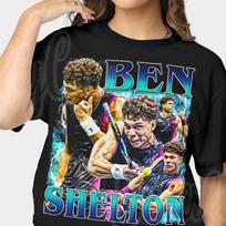 Ben Shelton Tennis T-Shirt Ben Shelton Vintage Graphic Tee Tennis Graphic Tees Unisex T-Shirt M