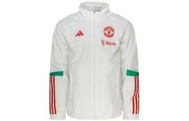 Adidas MANCHESTER UNITED TIRO 23 PRESENTATION JACKET Soccer Jersey Men's White IA8485 S