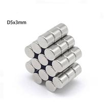 20/50/100pcs 5x3mm Small Magnets, Round Disc for Multi-Purpose Use in Home, Office, Workshop & DIY Crafts
