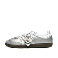 Adidas Originals SAMBA OG Low top Skateboard Shoes Unisex Silver B75806(Team920-) 35⅔
