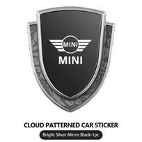 Car Sticker Emblems Side Shield Auto Styling Badge Auto Body Window Decal For MINI Cooper R60 R56 F56 F55 F57 F60 Countryman
