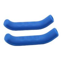 Bicycle Mountain Bike Hand Brake Grips Handbrake Protection Covers Lever Handles mėlyna