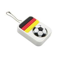 Football Clicker Fidget Toy with Ball Chain Stress Relief National Flag Football Decompression Button Keychain Pendant Backpack Charm Fans Gift H