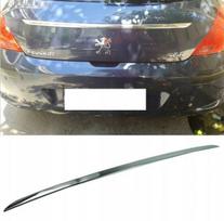 Peugeot 308 I Hb Chromuota Juosta Ant Bagažinės Dangčio Virš Numerio Plokštelės