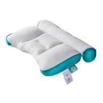 Ergonomiška kaklą atraminė pagalvė Gimdos kaklelio apsauga Atminties putplasčio pagalvės šoniniams nugaros ir pilvo pabėgiams Kvėpuojanti kaklo atramos pagalvėlė miegamojo viešbučiui mėlyna