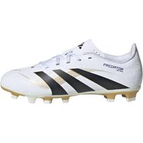 Adidas Predator Club Versatile Comfortable Low-Top Kids Football Shoes Kids Football Shoes White Black Gold JH8870 35