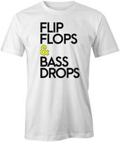 FLIP FLOPS & BASS DROPS TShirt Tee Short-Sleeved Cotton CLOTHING S1WSA544 XL