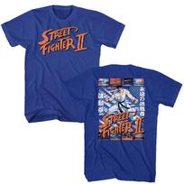 Street Fighter II Ryu & Game Scene Collage Japanese Writing Men's T-Shirt S