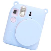 Silicone Case for Mini 12 Film Camera Soft Silicone Protective Cover Camera Shell Cover for Mini 12 Camera Accessories dangaus mėlyna spalva