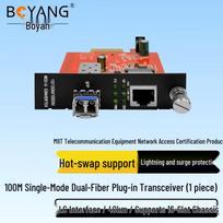 BOYANG 100M Single-Mode Dual-Fiber SFP Fiber Optic Transceiver