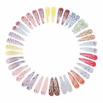 40pcs Waterdrop Sweet Hair Clips Fruit Animal Flower Barrettes Slide Clip  Kids Toddler 40 PCS