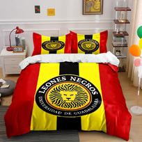 Leones Negros Lion Bedding Set Bedding Duvet Cover Set Duvet Cover Pillowcases  (1 * Duvet Cover 2 * Pillowcases, without duvet insert) 135x200cm