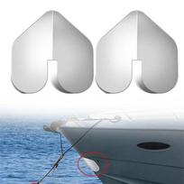 2Pcs Boat Hull Shield Keel Guard Bow Keel Guard Protects Wear Resist Boat Bow Protector Rust Proof For Boats Ships