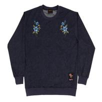Eight Volume Ev M.Flower Denim Crewneck Black/One Size