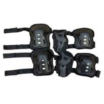 Skate Protective Gear Set Skateboard Pads Hard Shell Elbow Guards ABS+EVA Material Hook Loop Closure Kids Sport Safety M juoda
