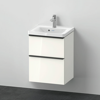 Spintelė su praustuvu Duravit D-Neo DE0146022220000, balta blizgi, 500×480 mm