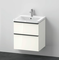 Spintelė su praustuvu Duravit D-Neo DE0147022220000, balta blizgi, 600×480 mm
