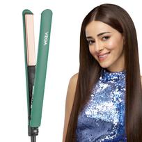 Vega Salon Smooth Hair Straightener for Women with Ceramic Coated Plates, Quick Heatup & Travel Friendly, Travel Lock, Suitable for All Hair Types,