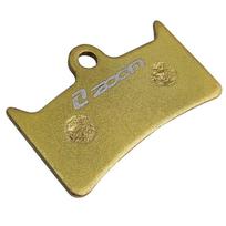 ZOOM Thickened Semi-Metallic Four-Piston Brake Pads Hydraulic Disc Brake for Mountain Bike and Road Bicycles Disc Brake geltona