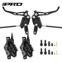 IIIPRO MTB Four Piston Hydraulic Disc Brake 800mm/1550mm Ultra-Light CNC Fully Internal Routing Split Mountain Bike Oil Brake Hydraulic Disc Brake (Hydraulic Brake Pad) juoda