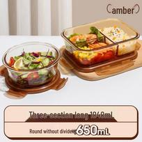 Glass Microwave Safe Bento Lunch Box