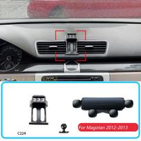Car Phone Holder For Volkswagen Passat B7 B6 R36 2006-2015 Gravity Stand Mounts Horizontal Mobile Bracket Accessories With Base