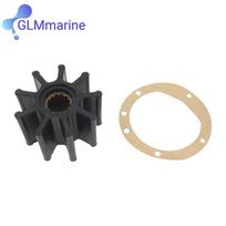 Raw Sea Water Pump Impeller Kit For Jabsco 836-0001-P Caterpillar 9 Blade Cummins 10556540 Detroit Diesel 5193553