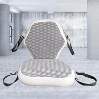 Kayak Seat Inflatable Adjustable PVC Comfortable Backrest Boat Accessory for Paddle Boards and Canoes