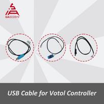 Votol Controller USB Cable For Debugging Controller Parameters From SIAECOSYS Without CAN black