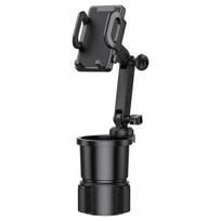 Car Cup Holder Expander Cell Phone Mount 360° Rotation Adjustable Angle Cup Holder Smartphones Mount Auto Interior Accessories juoda