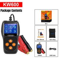 2026 KONNWEI KW600 Car Battery Tester 6V 12V Real-time Battery Health Monitoring Charging Test Auto Battery Inspection Tool KW600