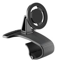 For Magsafe 360 Degree Car Dash Phone Holder for Driving Navigation Magnetic Cell Phone mount Clip on Dashboard For iPhone 16 15 Balck