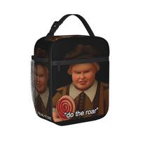 Shreks Do the Roar Thermal Insulated Lunch Bag for Office  Reusable Food Bag Cooler Thermal Lunch Box One Size