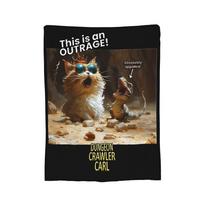 Dungeon Crawler Carl Princess Donut & Mongo Fuzzy Blankets Funny Throw Blankets for Home Hotel Sofa 150*125cm Rug Piece, Size: 75*100cm, Weight: 230 GSM