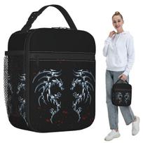 Spanish Lola Indigo Insulated Lunch Bag for Women Office Cooler Thermal Food Box Tote Leakproof Lunch Boxes Container One Size