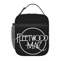 Classic Logo Fleetwood Mac Insulated Lunch Bag for Women Kids Portable Food Boxes Thermal Lunch Box Tote One Size