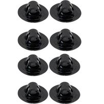 4 Pairs Kayak Fishing Boat Motor Holder Pole Clip Bracket Stand Keeper Hardware