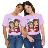 Grease Reese's Candy Parody T-Shirt, 80s Movie Crossover Graphic Tee 4XL